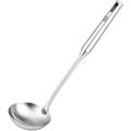 RJ Legend 3.7 Inch Soup Ladle Spoon, Kitchen Utensil, 304 Stainless Steel in Gray | Wayfair RJ-KIT-SOUP