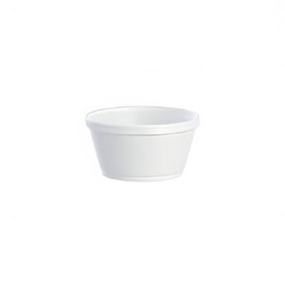 Dart 8SJ20 J Cup 8 oz Insulated Foam Food Container - White