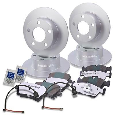 Bestprice Komplettset Bremsscheiben+Bremsbeläge Vorne+Hinten für BMW Image