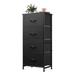 17 Stories 4 Drawer 17.7" W Chest Wood/Metal in Black | 38.1 H x 17.7 W x 11.8 D in | Wayfair 86A076A559E04EA99B3658947A99C543