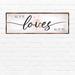 Gracie Oaks All of Me Loves All of You - Picture Frame Panoramic Textual Art on Wood in White | 36 H x 12 W x 0.5 D in | Wayfair
