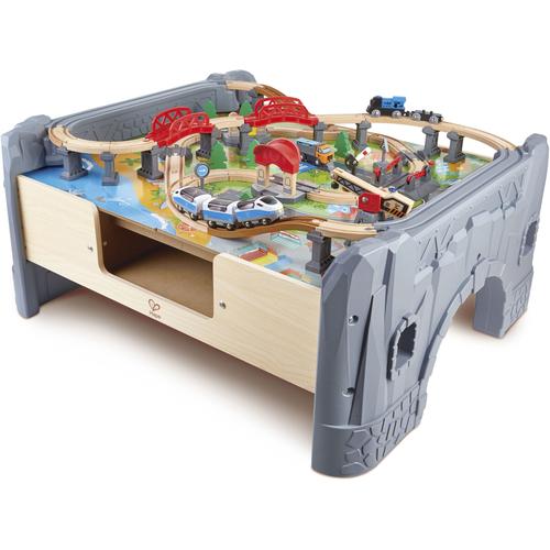 "Spielzeug-Eisenbahn HAPE ""Eisenbahn-Set Zuglandschaft"" Spielzeugfahrzeuge bunt Kinder Altersempfehlung"