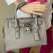 Michael Kors Bags | Michael Kors Hamilton Grey Saffiano Leather Satchel - Like New | Color: Gray/Silver | Size: 13" X 9" X 3"