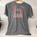 Under Armour Shirts & Tops | Euc Under Armour Loose Heatgear Youth Sz Xl Tshirt | Color: Gray/Red | Size: Yxl