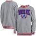 Men's New Era Heather Gray Chicago White Sox Throwback Classic Pullover Sweatshirt