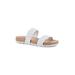 Women's Cliffs Truly Slide Sandal by Cliffs in White Smooth (Size 10 M)