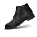 bugatti Herren Paule Schnürhalbschuhe, Black, 45 EU