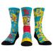 Unisex Rock Em Socks Tom and Jerry Three-Pack Crew Set