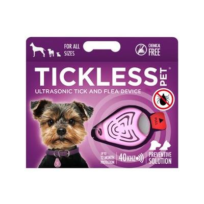 Tickless Pet Ultrasonic Tick & Flea Repellent, Pink