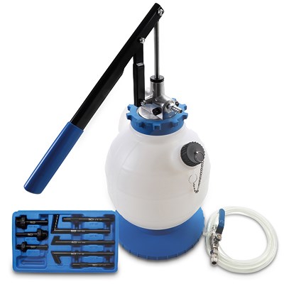 Bgs Getriebeöl-Befüllgerät mit Handpumpe - mit 8 Adaptern - 7 l [Hersteller-Nr. 9992]