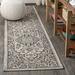 Black 26 x 0.19 in Area Rug - Bungalow Rose Nate Boho Medallion Textured Weave Indoor/Outdoor Gray/Area Rug Polypropylene | 26 W x 0.19 D in | Wayfair