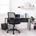 Inbox Zero Hyozo Ergonomic Mesh Task Chair Upholstered/Mesh in Black/Brown | 35 H x 20.9 W x 22 D in | Wayfair 4813E3685B624ECC87398AA0B1E44B4F