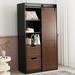 Gracie Oaks Tammis Armoire Wood in Brown | 71.13 H x 39.61 W x 18.7 D in | Wayfair 179987AFCF0D4A4DA8216E4C44E28F31