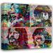 Red Barrel Studio® Beatles Letitbe Heavygraffiti by Stephen Chambers - Wrapped Canvas Graphic Art Canvas in Black/Green/Red | Wayfair