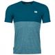 Ortovox - 150 Cool Logo T-Shirt - Merinoshirt Gr XL türkis/blau
