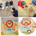 Kids Montessori All About Today Learning Board Calendar Clock And Time Learning For Toddlers