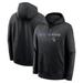 Men's Nike Black Colorado Rockies Swoosh NeighborHOOD Pullover Hoodie