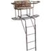 Guide Gear 20 2-Man Ladder Tree Stand with Hunting Blind Climbing Hunt Seat Hunting Gear Equipment Accessories