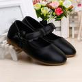 Cathalem Tie Tennis Shoes Girl Shoes Small Leather Shoes Single Shoes Children Dance Shoes Girls Shoes for Size 6 Girls Black 9.5 Years