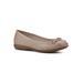 Women's Cheryl Ballet Flat by Cliffs in Natural Burnished Smooth (Size 7 1/2 M)