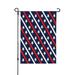 XMXY Patriotic Red White Blue Stars Strips Garden Flags Double Sided Farmhouse Holiday Yard Outdoor Sign Decor Flag 12.5 x18