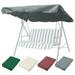 77 x 43 Patio Swing Canopy Replacement Cover Swing Replacement Canopy Top Cover Garden Outdoor Canopy ONLY