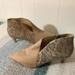 Jessica Simpson Shoes | Jessica Simpson Ankle Snake Print Boots Size 8.5 M | Color: Brown/Tan | Size: 8.5