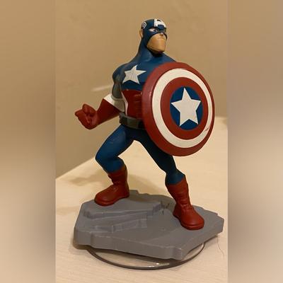 Disney Video Games & Consoles | Disney Infinity Marvel 2.0 Captain America Figure (#G66) | Color: Blue/Red | Size: Os