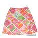 Lilly Pulitzer Skirts | Lily Pulitzer Reversible Skirt | Color: Orange/Pink | Size: 0