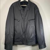 Michael Kors Jackets & Coats | Michael Kors Black Satin Sheen Lined Jacke | Color: Black | Size: Xxl