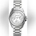 Michael Kors Accessories | Authentic Michael Kors Mk5612 Stainless Steel Quartz Chronograph Wristwatch | Color: Silver | Size: Os