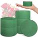 NOGIS 6 Packs Round Floral Foam Blocksï¼Œ3 Large Dry Floral Foam for Artificial Flowers Flower Foam Blocks for Wedding Aisle Flowers Party Decoration