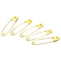 Uxcell Safety Pins 1.18 Inch Nickle Plated Small Sewing Pins Gold Tone 200Pcs