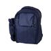 Imperial Home Insulated Picnic Basket - Lunch Tote Cooler Picnic Backpack W/Two Place Setting (Navy ) Cotton Canvas in Blue | Wayfair MW30171