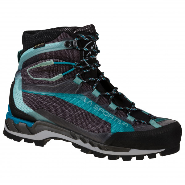 La Sportiva - Women's Trango Tech GTX - Bergschuhe 40,5 | EU 40,5 schwarz/grau/türkis