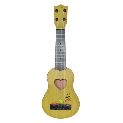 Ukulele Soprano 094C pour enfant Instrument guitare en plastique pour enfant en bas âge hawaïen