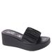 Seychelles Coney Island - Womens 9.5 Black Sandal Medium