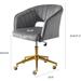 Everly Quinn Akinrunten Task Chair Upholstered in Gray | 37 H x 19 W x 23 D in | Wayfair 9E09EE3C395E487FAF4775310793D8FC