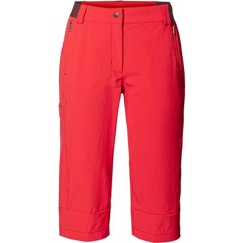 Damen Caprihose Wo Farley Stretch Capri III, Größe 40 in Rot