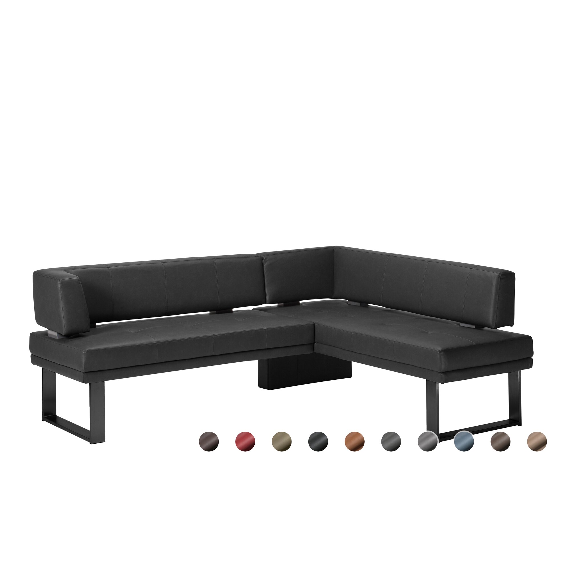 Schösswender »Manhattan« Eckbank 480/6 212x253 cm / Gavin 07 hellblau