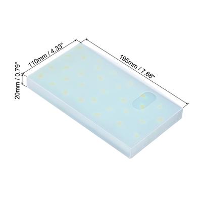 Plastic Business Card Holder Portable Binder Book Card Organizer - Light Green - 1 Pack