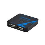 Monoprice Blackbird 8K60 2x1 HDMI Switch HDMI 2.1 HDCP 2.3 Share One 8K60 HDMI Input Between Two Sources Compatible with HDTV Xbox PS5 PS4 PS3 Blu-Ray Player Fire Stick Roku