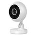 LBECLEY Webcam with Ring Light Smart Wifi Hd Camera 1080P Wireless Wifi Remote Mini Camera Night Mini Camera Two Way Talking Auto Tracking Smart Detection and Playback Light for Webcam Laptop White