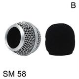 Replacement Ball Head Mesh Microphone Grille Fits For Shure SM58 Beta 87a V7B3