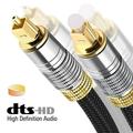 1m 3m 5m For Blu-ray Player Speaker Soundbar 5.1 Dolby 7.1 Optical Audio Cable Coaxial SPDIF Cable Fiber Cable Toslink 5M