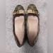 Gucci Shoes | Gucci Gg Logo Ballerina Slide In Shoe. | Color: Cream/Tan | Size: 5.5