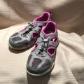 Columbia Shoes | Columbia Girl Open Gray And Pink Sneakers, 2 | Color: Gray/Pink | Size: 2g