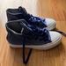 Converse Shoes | Converse - Chuck Taylor Ii Woven High Top - Size 5 Wo's, 3 Mens Us, 35 Eu. | Color: Blue/White | Size: 5