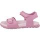 Geox J FOMMIEX Gir Sandal, DK PINK/LT Lilac, 30 EU