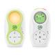 LeapFrog LF80 Babyphone Audio-Überwachung, Digitales Babyfon mit Zwei Akkus, große Reichweite Babyphone ohne Kamera, Temperatursensor, Erinnerungsfunktion, Geräuschanzeiger, Nachtlicht, Stimmaufnahme